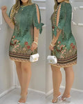 Vestido Casual Para Mulheres Elegantes Mega Confortável