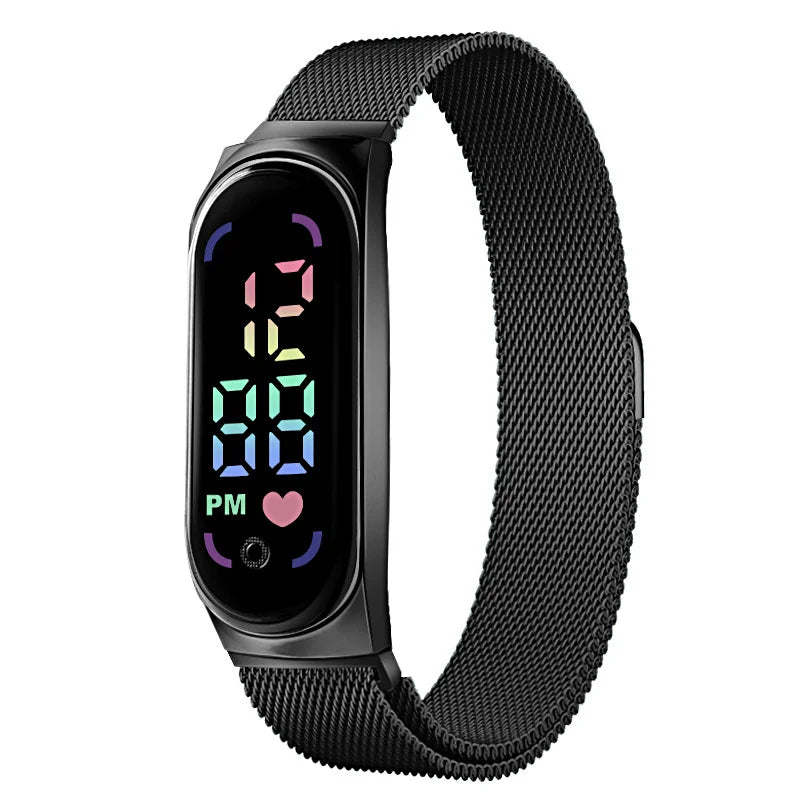 Relógio Feminino Pulseira Magnética À Prova D'Água